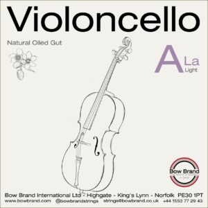 Bow brand Cello A gut string