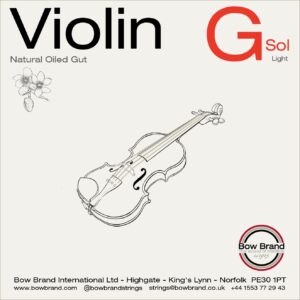 bow brand violin g gut string