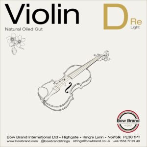 Bow brand violin d gut string